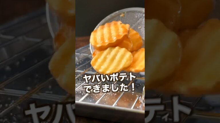 【ポテト好きにみてほしい🥔】カロリー爆弾フライドポテトが旨すぎた! 【ポテト好きにみてほしい🥔】カロリー爆弾フライドポテトが旨すぎた!