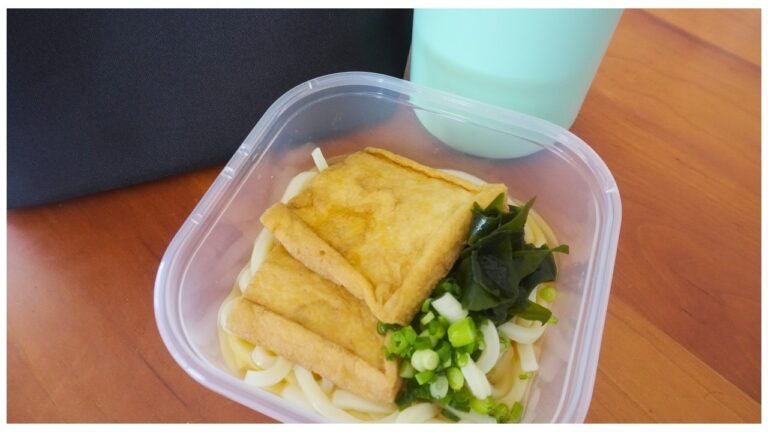 【うどん弁当】冷やしきつねうどん 【うどん弁当】冷やしきつねうどん