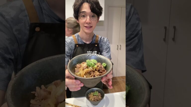 めんつゆでパパッと簡単牛丼#簡単料理#料理#牛丼 めんつゆでパパッと簡単牛丼#簡単料理#料理#牛丼