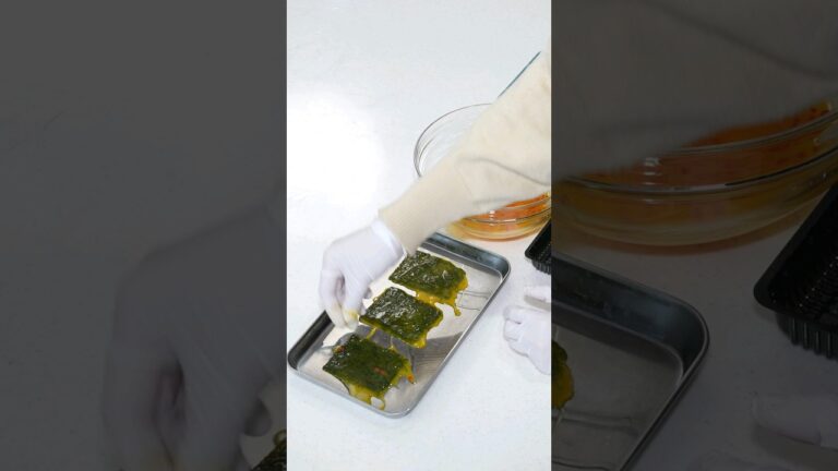 Seaweed Pancake 감태전 Seaweed Pancake 감태전