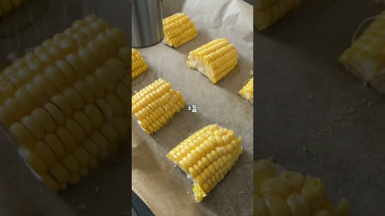 おやつやおつまみに♡【のり塩とうもろこし】#レシピ おやつやおつまみに♡【のり塩とうもろこし】#レシピ