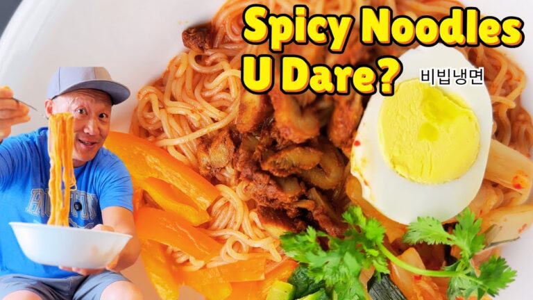 H-mart $5 Bibim Naeng Myeon. Better than Ramen. 4 Serving 비빕냉면 H-mart $5 Bibim Naeng Myeon. Better than Ramen. 4 Serving 비빕냉면