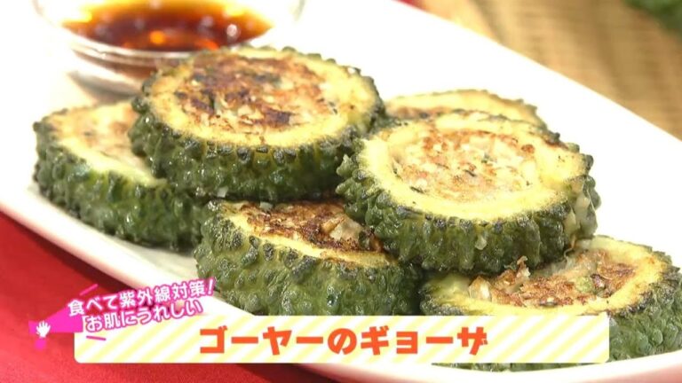 栄養プラスワン!簡単健康レシピ「ゴーヤーのギョーザ」 栄養プラスワン!簡単健康レシピ「ゴーヤーのギョーザ」