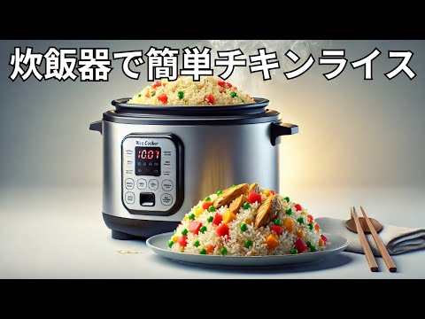 炊飯器で簡単!野菜たっぷりチキンライスの作り方#簡単レシピ #炊飯器レシピ #チキンライス #野菜たっぷり #家庭料理 #ヘルシー #料理動画 炊飯器で簡単!野菜たっぷりチキンライスの作り方#簡単レシピ #炊飯器レシピ #チキンライス #野菜たっぷり #家庭料理 #ヘルシー #料理動画