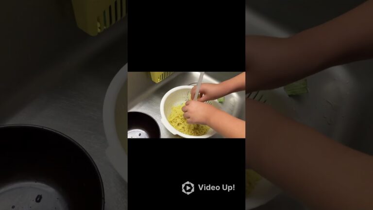 6歳が作る魚介冷やしラーメン #料理 #food # cooking 6歳が作る魚介冷やしラーメン #料理 #food # cooking