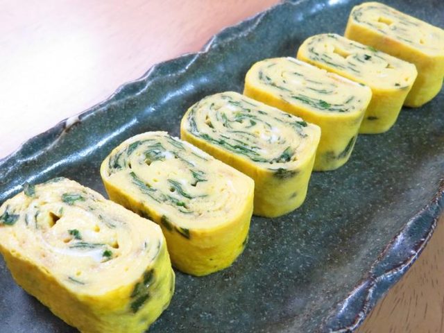 しそ風味の卵焼き