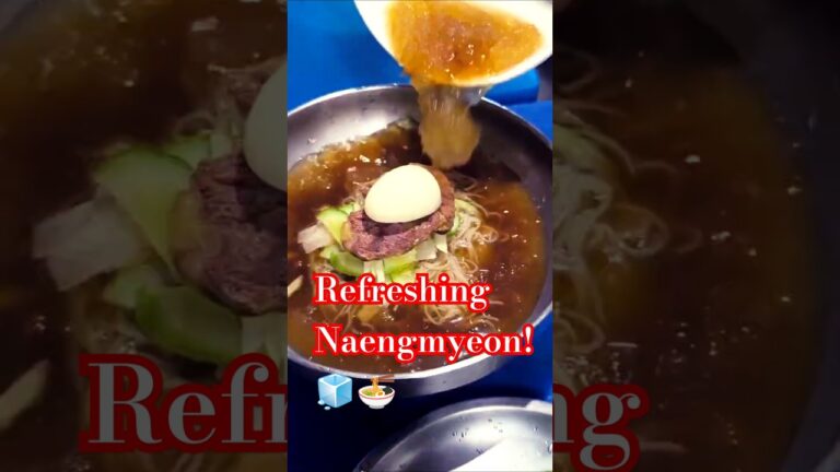 Naengmyeon korean cold noodle #cooking #recipe #foods Naengmyeon korean cold noodle #cooking #recipe #foods