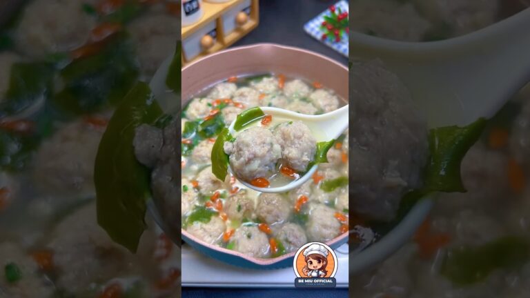 海藻ミートボールスープ.. #trending #food #cooking #料理 #簡単レシピ 海藻ミートボールスープ.. #trending #food #cooking #料理 #簡単レシピ