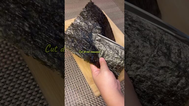 I can eat everything in just one sitting – CRISPY SEAWEED ROLLS🍘🤤 #crispyseaweedrolls #seaweeds I can eat everything in just one sitting – CRISPY SEAWEED ROLLS🍘🤤 #crispyseaweedrolls #seaweeds