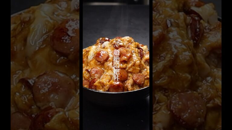 たった5分。卵、ウィンナー、チーズでできる【超絶悶絶丼】がヤバすぎます たった5分。卵、ウィンナー、チーズでできる【超絶悶絶丼】がヤバすぎます