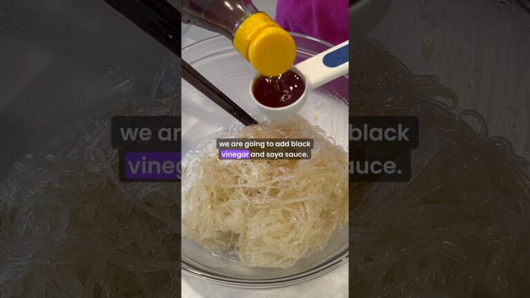 Easy & Refreshing Cold Glass Noodles Recipe Easy & Refreshing Cold Glass Noodles Recipe