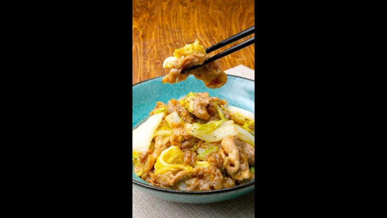 【白菜と豚肉を買ってこれ作ればOK!】激ウマおかず Collaboration With DAIGOも台所 / Stir-Fried Napa Cabbage and Pork with Miso 【白菜と豚肉を買ってこれ作ればOK!】激ウマおかず Collaboration With DAIGOも台所 / Stir-Fried Napa Cabbage and Pork with Miso