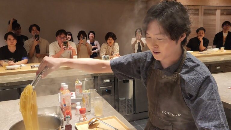 ガチライブイベントで完全未公開の死ぬほど美味しいトマトパスタを作って食べてもらいました