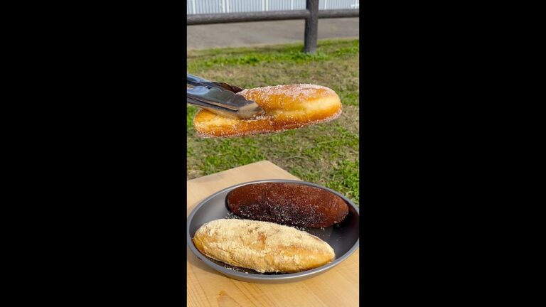 【小学校の給食で出てたよね！？懐かしい〜！】BBQで盛り上がる！人気キャンプ飯レシピ / Fried Bread aka AGEPAN #shorts