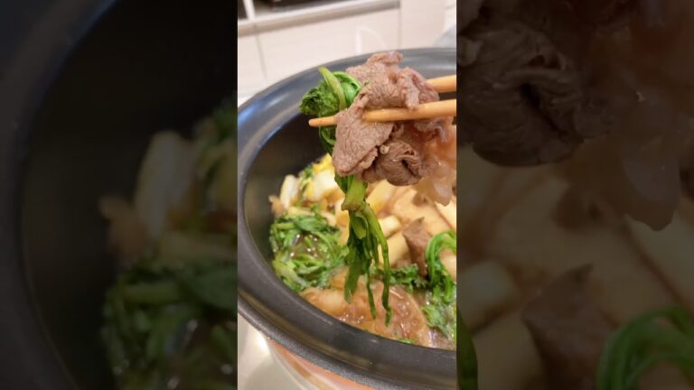 【すき焼き】家飲み🍺