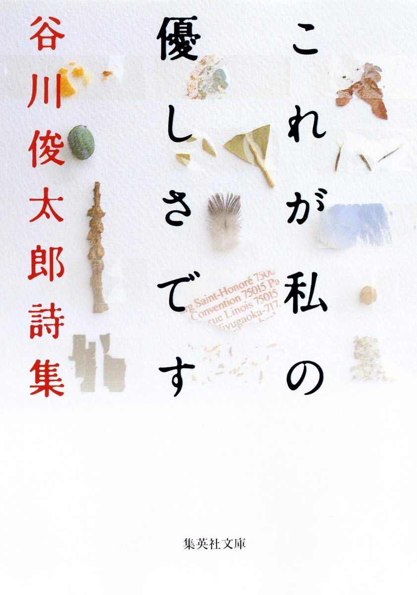 これが私の優しさです 谷川俊太郎詩集 (集英社文庫 た 18-2) 