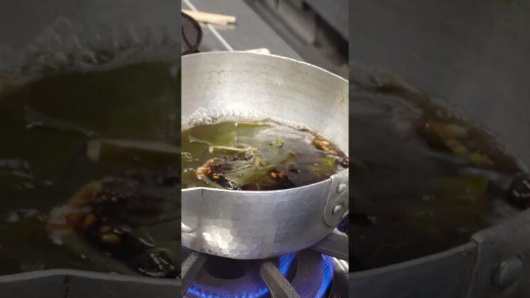 日本料理の巨匠村田主人直伝・実山椒の塩昆布 【菊乃井】【日本料理】#日本料理 #菊乃井 #巨匠  #ミシュラン三ツ星 #shorts