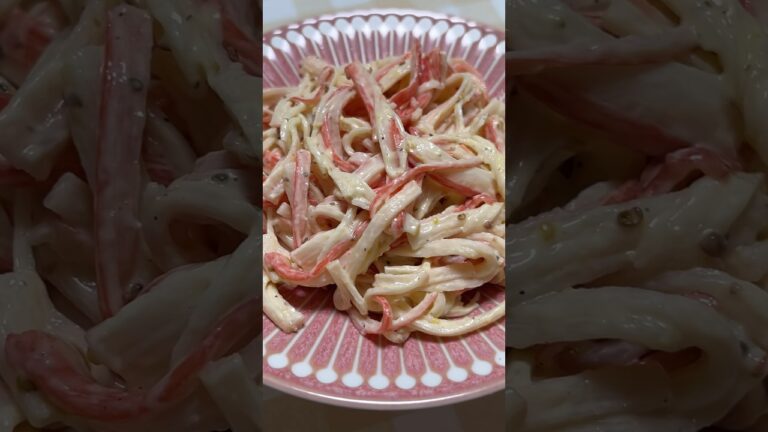 やる気ゼロで作るカニカマおつまみ #shorts #おつまみレシピ #簡単おつまみ #ずぼら飯