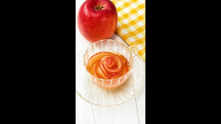 【りんごは全部コレにする♡】これ考えた人、天才!簡単フルーツレシピ / Apple Rose Tea #shorts 【りんごは全部コレにする♡】これ考えた人、天才!簡単フルーツレシピ / Apple Rose Tea #shorts