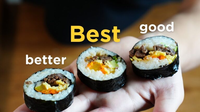 I Made Gimbap 3 Ways (+Christmas)
