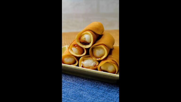 【100本はイケる】手が止まらない!みたらし×もちもち生地の甘じょっぱいあん巻き風だんご / Mochi Rolls #Shorts 【100本はイケる】手が止まらない!みたらし×もちもち生地の甘じょっぱいあん巻き風だんご / Mochi Rolls #Shorts