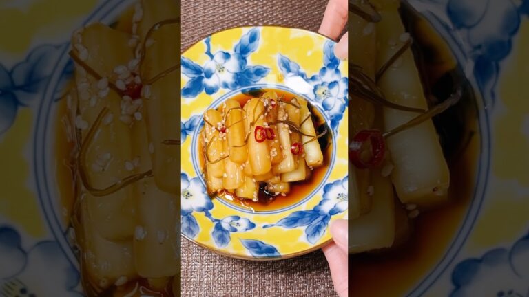 不器用さんでも作れる 大根の昆布醤油漬け#shorts #japanesefood #ご飯