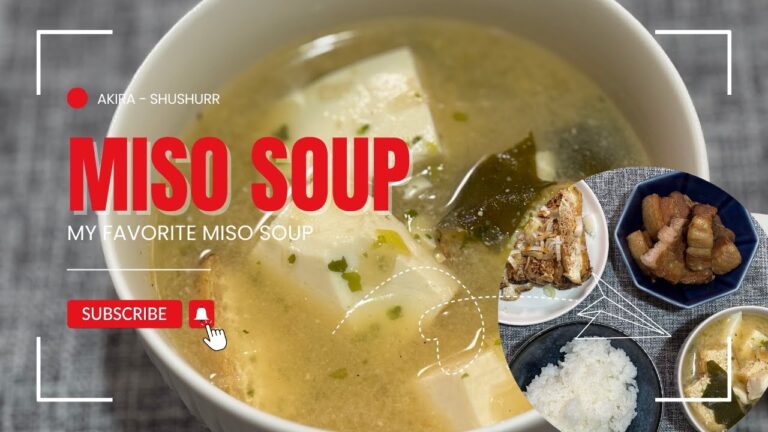 My Favorite Miso Soup 揚げ 豆腐 ネギ【Chef’s Whim】 My Favorite Miso Soup 揚げ 豆腐 ネギ【Chef's Whim】