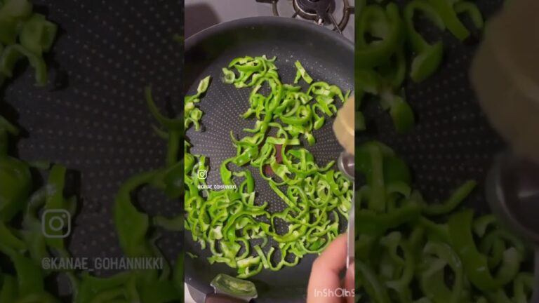 【野菜嫌いな息子も食べた】ピーマンきんぴらレシピ🫑#簡単レシピ #簡単料理 #cooking #料理 #料理動画 #おうちごはん #food #時短レシピ #こどもごはん #ピーマンレシピ