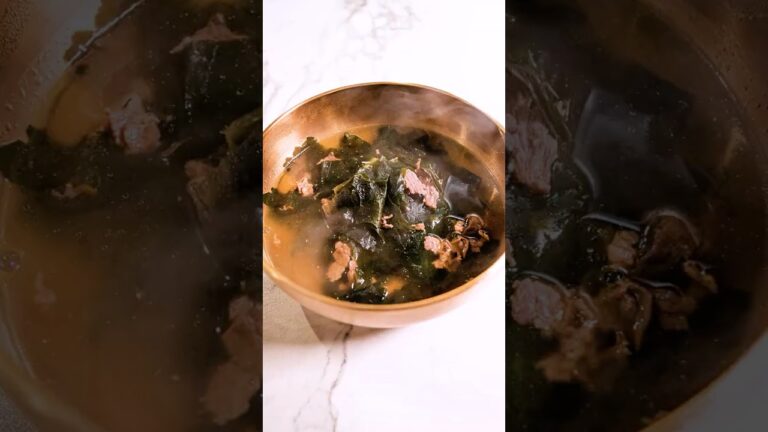 韓国式ワカメスープ | #わかめスープ #韓国料理 #簡単料理