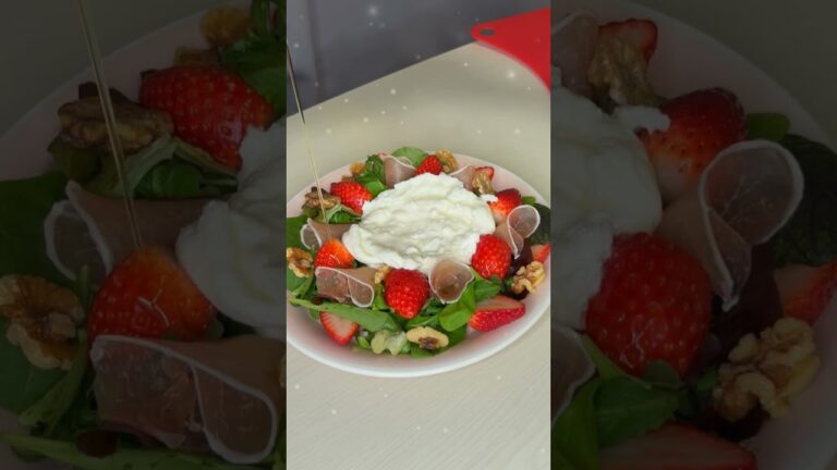 簡単🔰かわいい💗ブッラータサラダ🥬#サラダ #おうちバル