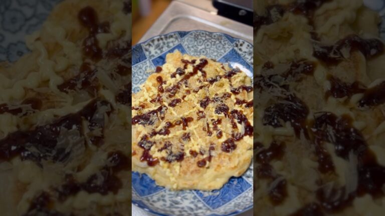 餅、お好み焼き。 #料理 #切り餅 #簡単レシピ #たこ焼き #お好み焼き