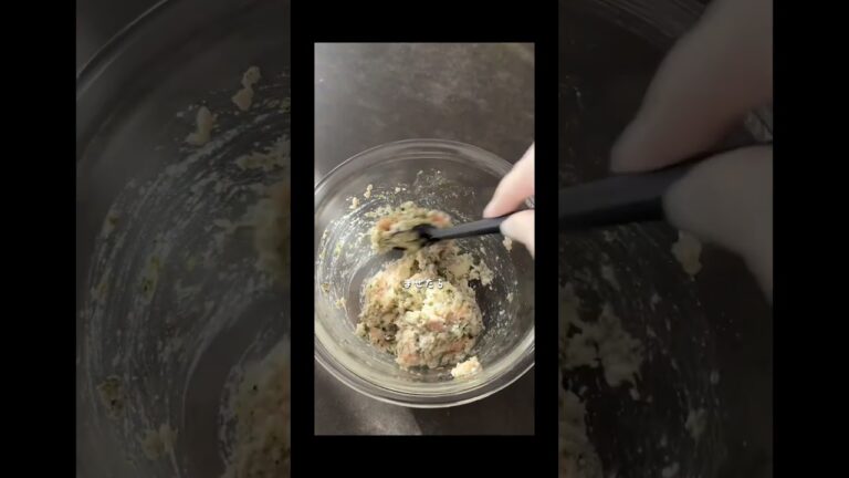 たんぱく質豊富！【のり塩ナゲット】　#レシピ