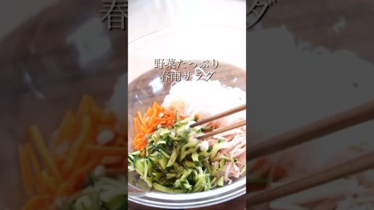 野菜たっぷり春雨サラダ 野菜たっぷり春雨サラダ
