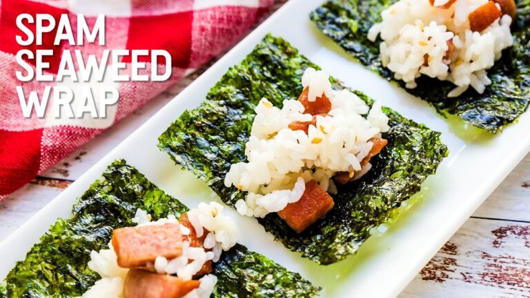 Spam Seaweed Wrap Spam Seaweed Wrap