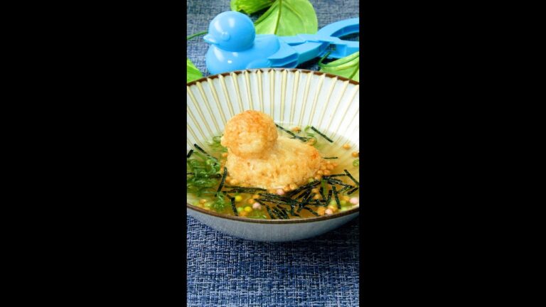 【え、お茶漬けがかわいすぎる♡】これ考えた人、天才!子供も大人も大満足の簡単レシピ / Duck Shaped Rice with Dashi Broth #shorts 【え、お茶漬けがかわいすぎる♡】これ考えた人、天才!子供も大人も大満足の簡単レシピ / Duck Shaped Rice with Dashi Broth #shorts