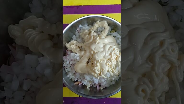 タルタルマカロニサラダ作る タルタルマカロニサラダ作る