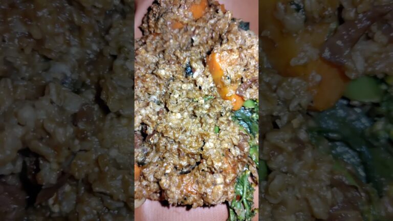 菜花ブロッコリー人参海藻エリンギオートミールカレー