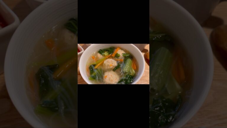 肉団子のスープ