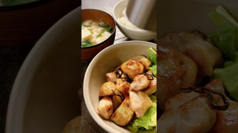 【10分で完成!】鶏じゃがバター 【10分で完成!】鶏じゃがバター