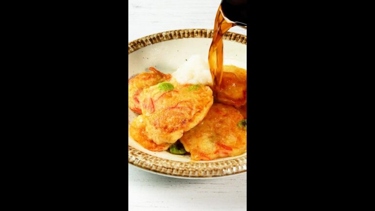 【48円の豆腐がここまで旨くなるとは♡】もちもち食感にハマる!混ぜて焼くだけの簡単おかずレシピ / Fluffy Agedashi Tofu #shorts 【48円の豆腐がここまで旨くなるとは♡】もちもち食感にハマる!混ぜて焼くだけの簡単おかずレシピ / Fluffy Agedashi Tofu #shorts