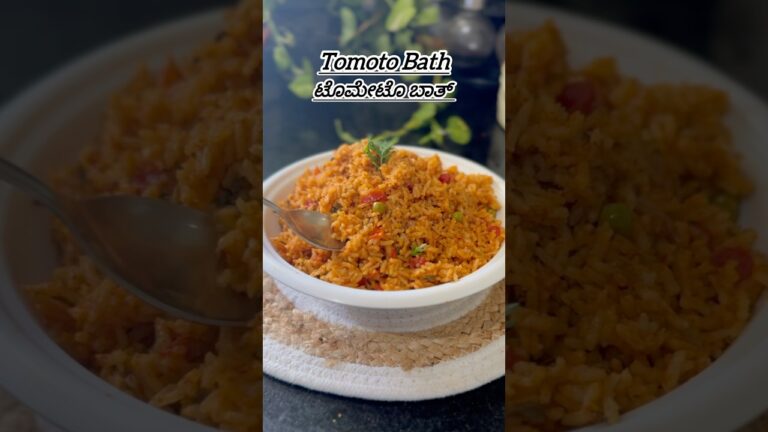 Tomato Bath 🍅 #sukhi #shorts #trendingshorts #tomatobathrecipe Tomato Bath 🍅 #sukhi #shorts #trendingshorts #tomatobathrecipe