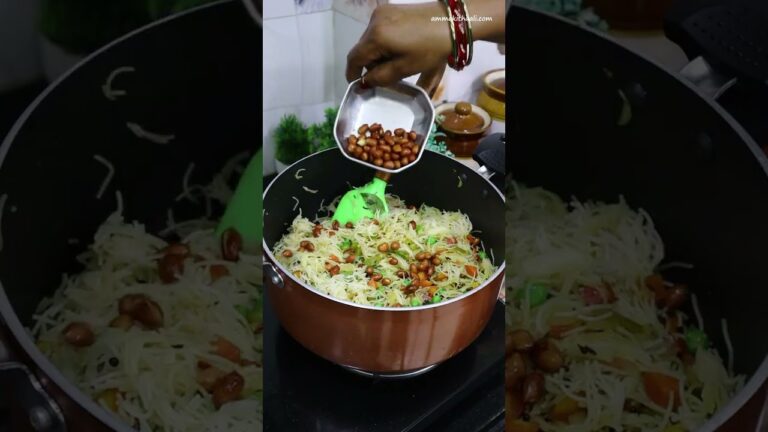 सुबह की भागदौड़ में झटपट और हेल्दी नाश्ता | Sevai Upma Recipe | Vermicelli Upma Recipe #recipe सुबह की भागदौड़ में झटपट और हेल्दी नाश्ता | Sevai Upma Recipe | Vermicelli Upma Recipe #recipe