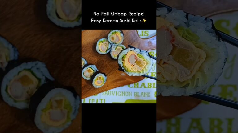 Kimbap Made Simple! Fast & Easy Korean Sushi Rolls Kimbap Made Simple! Fast & Easy Korean Sushi Rolls