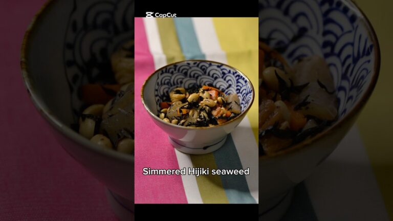 Simmered Hijiki seaweed