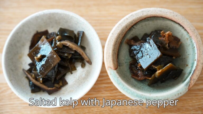 【出しがらで作る佃煮】実山椒の煮昆布・鰹節と昆布の佃煮｜砂糖不使用