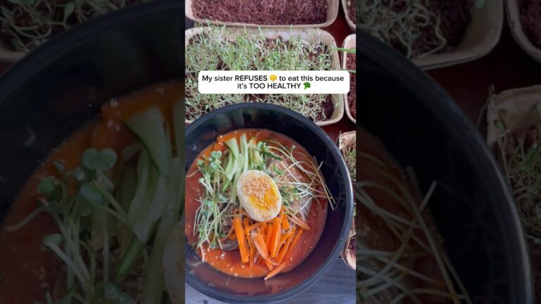 My sister refused to eat this 🥲🌱