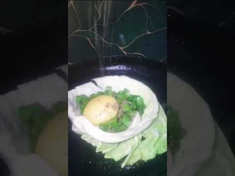Stuffed Cabbage 🥬 Egg recipe 😋#food#shorts #trending#shortsviral#shortsfeed