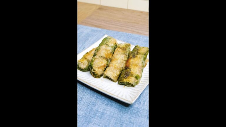 【ライスペーパーで作る新感覚ギョーザ】パリもち食感がやみつき!皮いらずでひとくち食べたら止まらない!ライスペーパーxはんぺん×大葉で香ばしギョーザ / Rice Paper Dumplings 【ライスペーパーで作る新感覚ギョーザ】パリもち食感がやみつき!皮いらずでひとくち食べたら止まらない!ライスペーパーxはんぺん×大葉で香ばしギョーザ / Rice Paper Dumplings