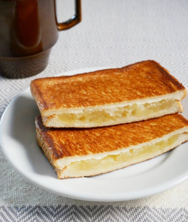 りんごのホットサンド