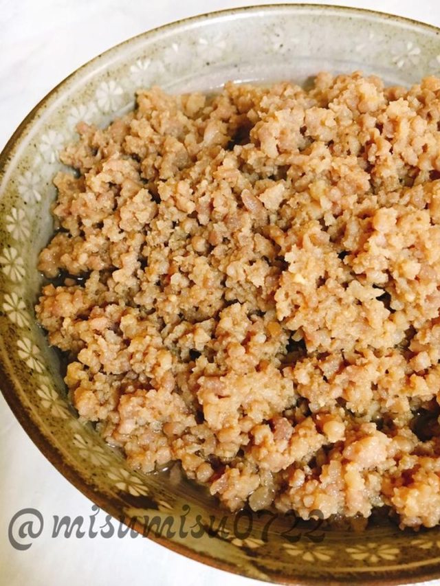 煮るだけ簡単肉味噌